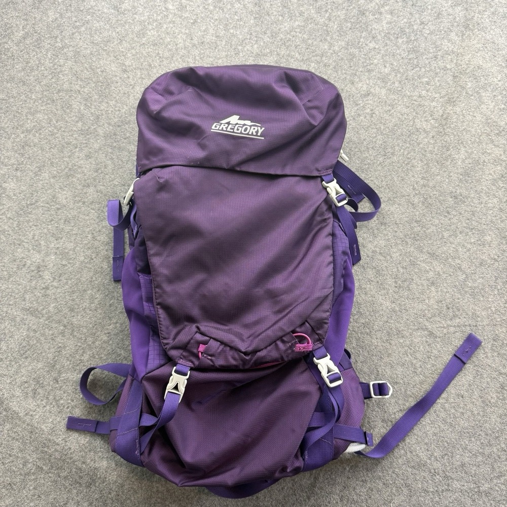 GREGORY Jade 33 Backpack Womens Medium Purple Hiking Technical Pack Rain Cover
